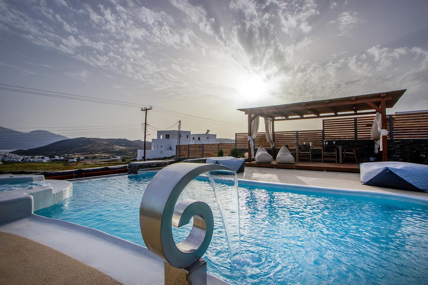 Osmio Luxury Residence Adamantas  Dış mekan fotoğraf